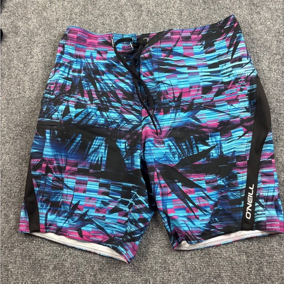 O’NEILL Mens Superfreak S-Seam Boardshorts Electric Blue size: 31 - Picture 1 of 9